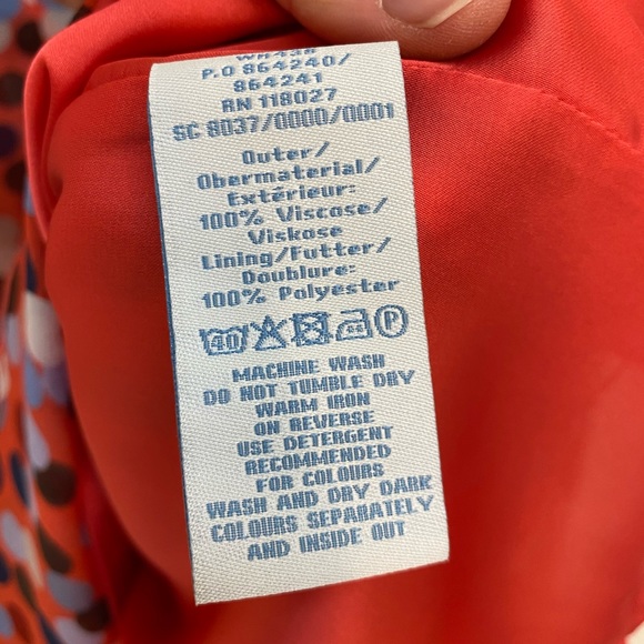 Boden pink polka dot summer tea dress - Picture 9 of 11